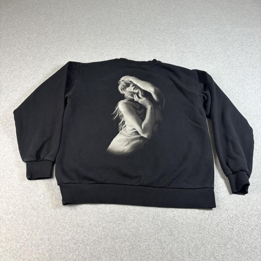 Taylor Swift Sweatshirt Men Medium Black Tortured Poet Department Official Merch